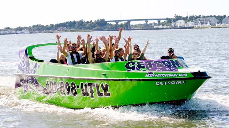 East Coast Jet Boat departs from our Cape May location